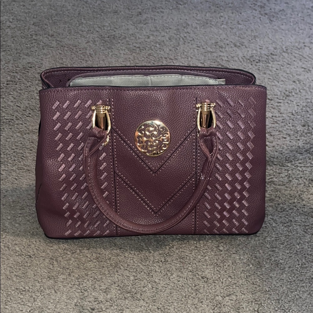 Elegant Purple Handbag